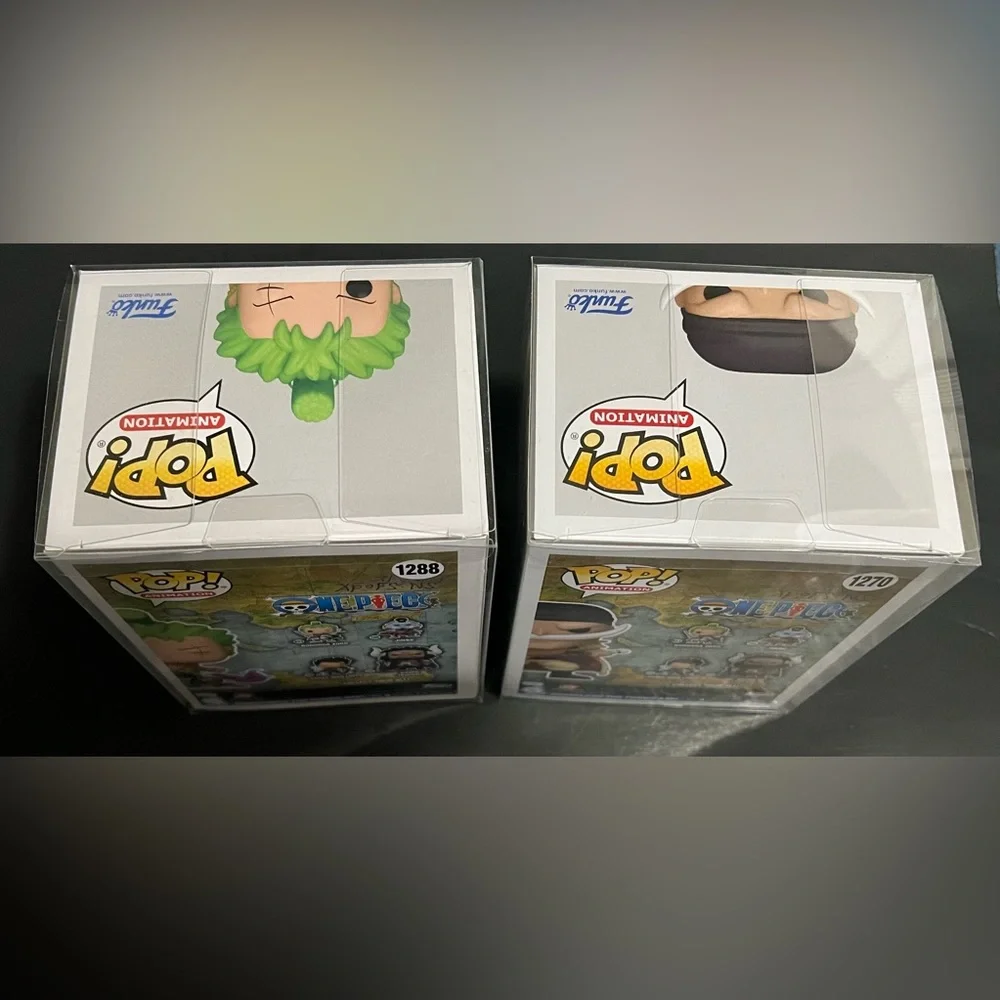 Funko Pop Animation One Piece 2pc Lot Zoro #1270 & Whitebeard # 1288 - Picture 6 of 8